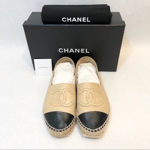 chanel espadrilles saks